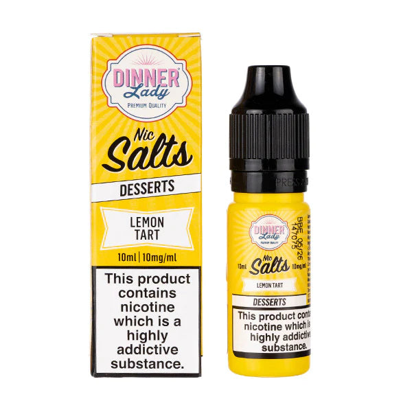 Dinner Lady Lemon Tart Nic Salt E-Liquid