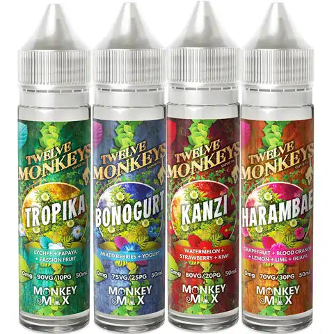 Twelve Monkeys E-Liquid 50ml Shortfill