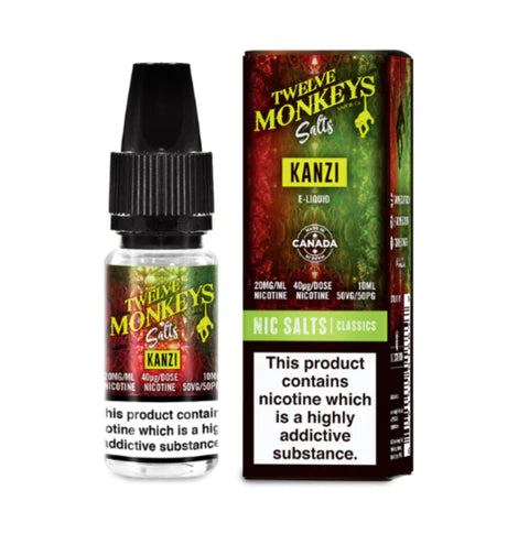 Twelve Monkeys Nic Salt E-Liquids 10ml